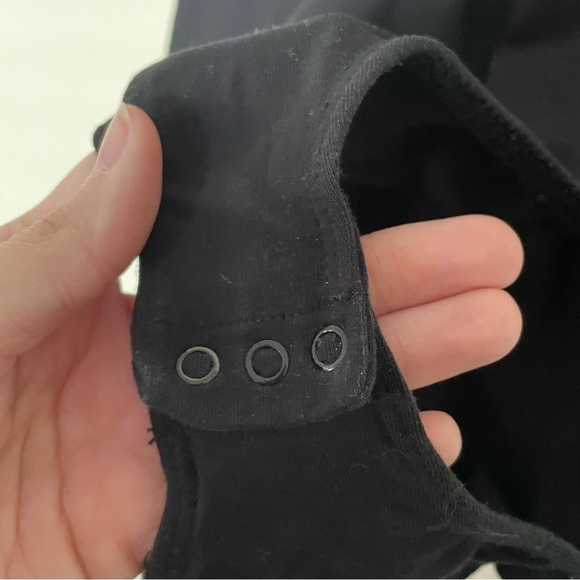 Divided H&M Black Corset Sleeveless Bodysuit - Picture 3 of 6